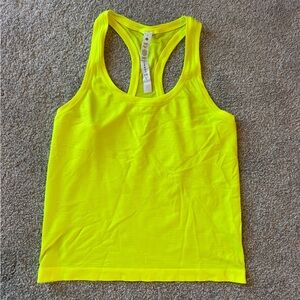 Lululemon Women's Neon Yellow Tank Top